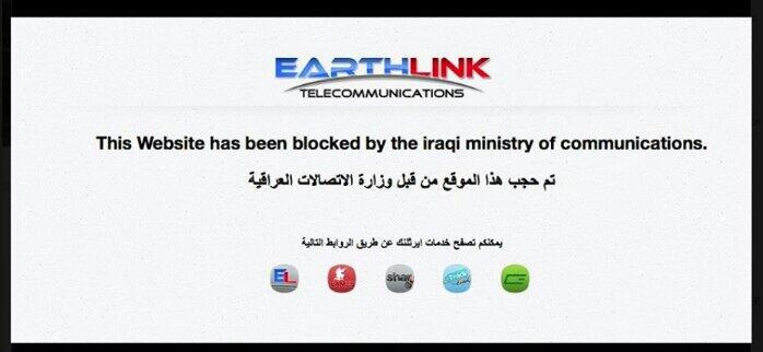  Social Media sites blocked by Iraq Ministry of Communications