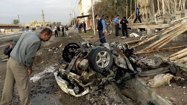  Three persons wounded in a bomb blast, western Baghdad