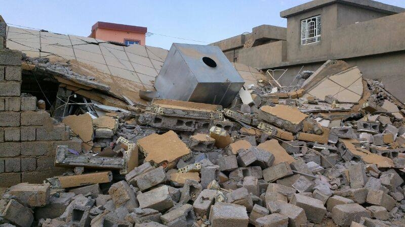  Three civilians killed as booby-trapped house explodes in Sinjar
