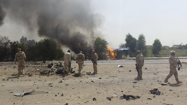  3 volunteer soldiers wounded in bomb blast south of Baghdad