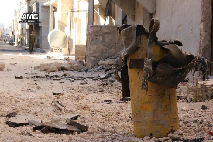  Syrian government forces used chemical weapons in Aleppo: rights group