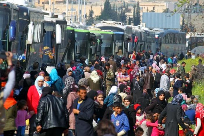  Syria evacuations resume days after bombing: state media, war monitor
