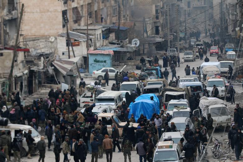  Thousands of civilians, fighters waiting to leave Aleppo: rebels