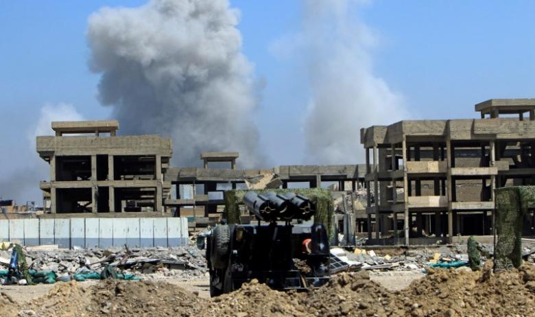  Iraqi troops detonate seven booby-trapped houses in Mosul