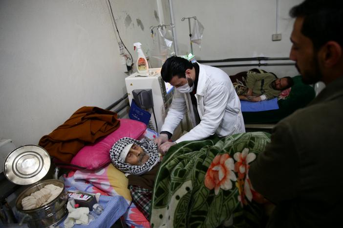  Six years into Syria’s war, rebel areas face deepening medical crisis