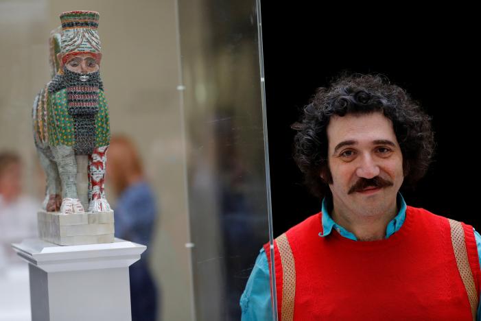  Destroyed by Islamic State, ancient winged bull to rise again in London