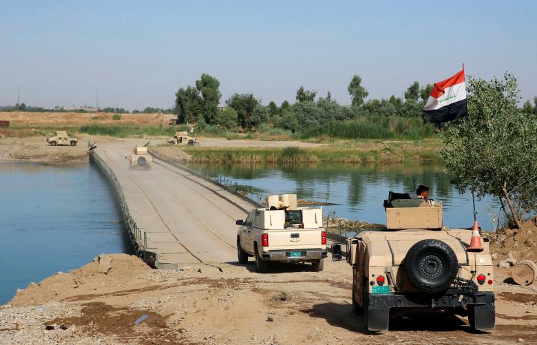  Military media says five villages liberated, west of Mosul