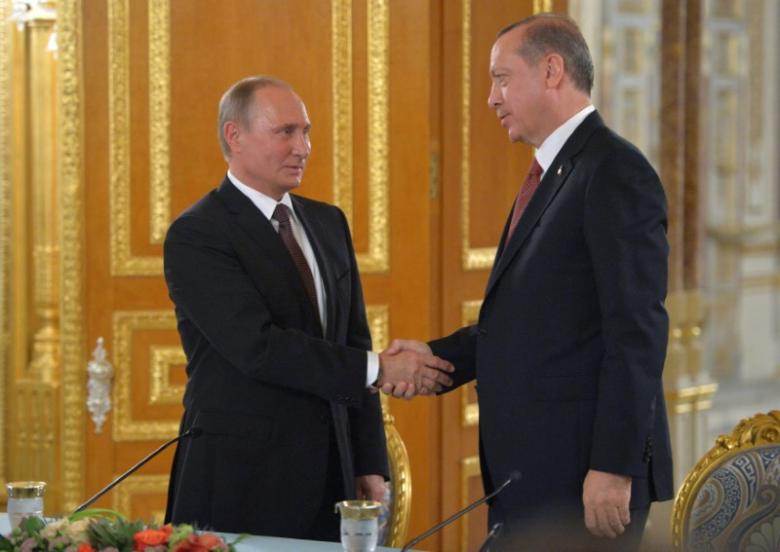  Kremlin says Putin and Erdogan discuss Syria by phone