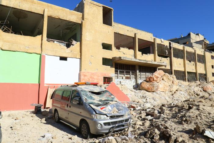 Air strikes kill at least 12, damage hospital in Syria’s Idlib – medics, monitor