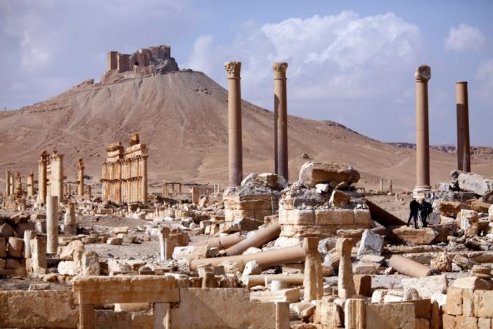  Expert says Islamic State has badly damaged major Palmyra monument