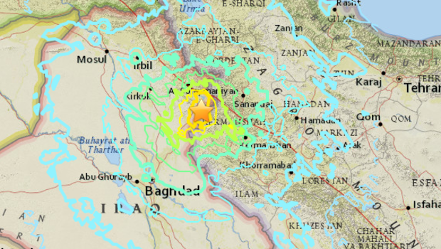  Over 300 persons killed, injured in Kurdistan due to 7.3 magnitude earthquake