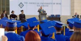  First undergraduate students of US University in Kurdistan Region, graduated