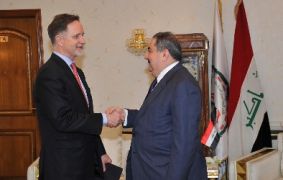  FM, the US charge d’affaires discuss bilateral relations
