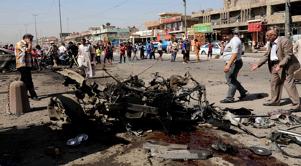  10 people killed, wounded in bomb blast in eastern Baghdad
