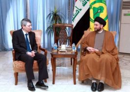  Hakim, Turkish Ambassador stress adopting dialogue to settle Iraqi political crisis