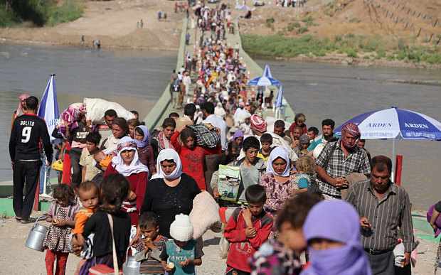  13,691 families migrate from Sharqat and areas south of Mosul