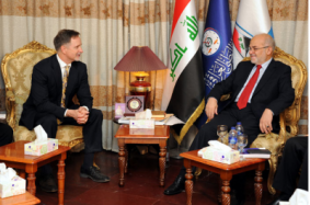  Jaafary, US official discuss problems hurdle democratic process