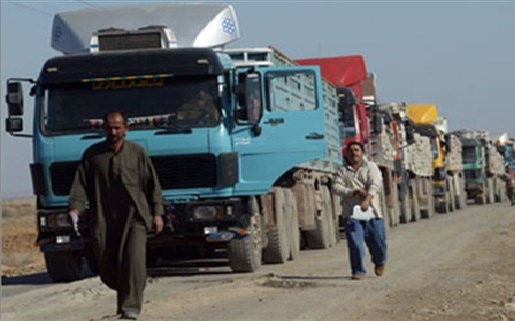  ISIS imposes royalty fees on trucks entering and exiting through Trebil crossing