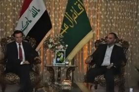  Khafaji receives French Ambassador in Baghdad
