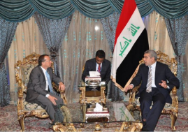  Khuzai, Kobler discuss political updates in Iraq, region