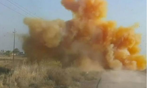  ISIS shells east of Mosul with chlorine gas, 10 casualties