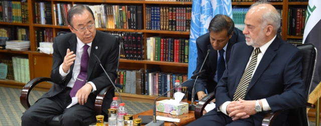  Upcoming International conferences to support Iraq, says Ban Ki-Moon