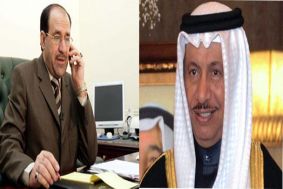  Maliki, Kuwaiti Counterpart discuss issues of mutual concerns