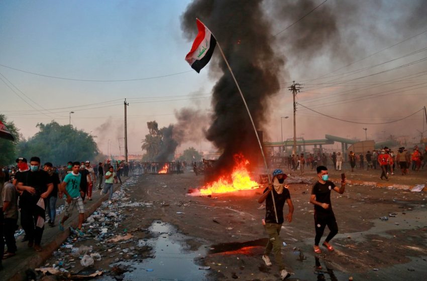  Iraq declares three-day mourning period after deadly protests