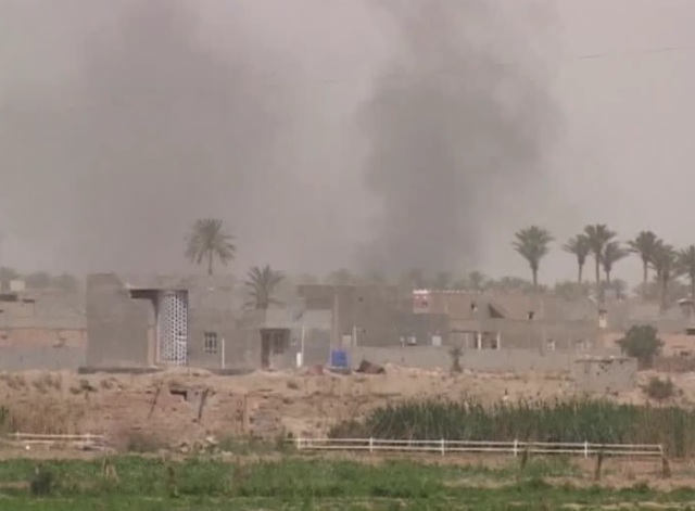  Army fiercely bombs ISIS sites in Albu Faraj area