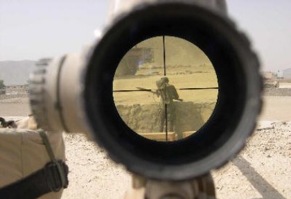  Volunteer soldiers kill American ISIS sniper northwest of al-Dajil