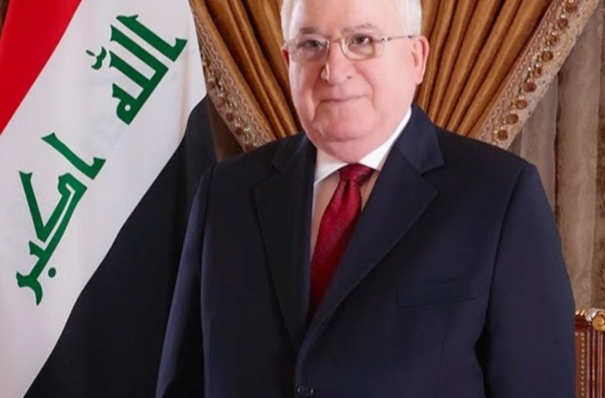  Masum stresses Iraq’s solidarity with Palestinians to have independent state