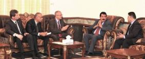  Rasoul, UNAMI delegation discuss disputes between Kurdistan RegionG, FG