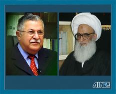  Religious Authority Najafi calls Talabani