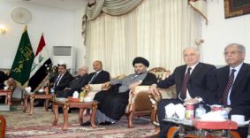  Sadr expresses readiness to host national meeting in Najaf