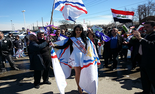  Thousands of Christians protest in Erbil demanding their own province