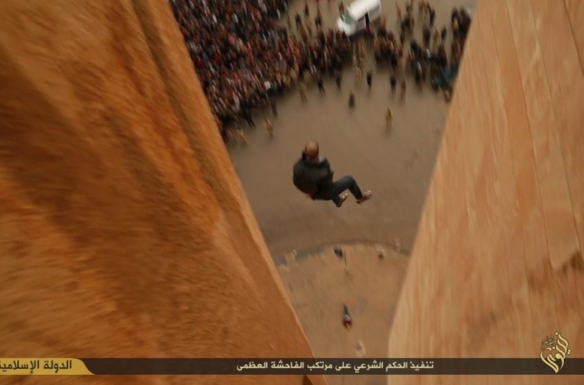  ISIS throws 9 homosexuals from tall building in Mosul