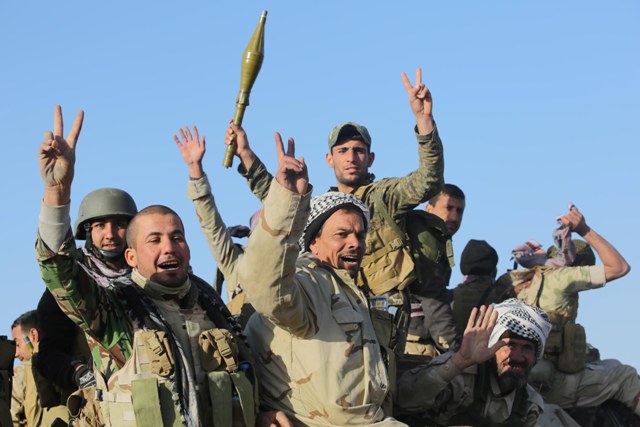  Iraqi security forces control Mount Hamrin, al-Fatha areas in Salahuddin