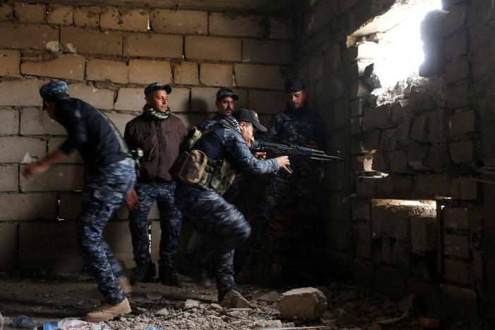  Iraqi police say killed more than 850 IS militants in Mosul since February