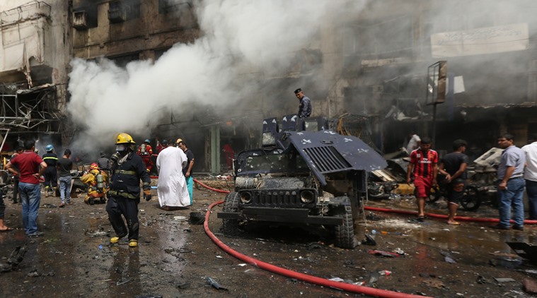  Five people killed, injured in two bomb blasts in west, south of Baghdad
