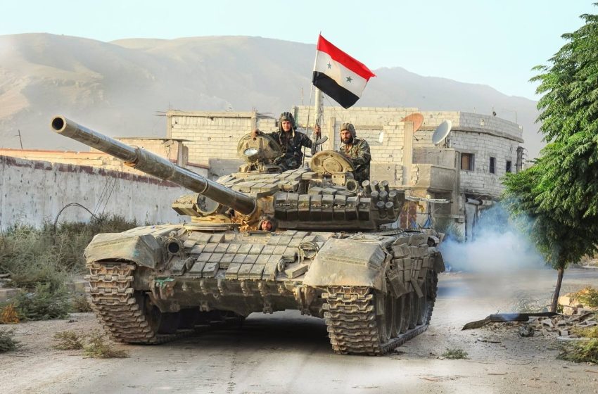  Syrian army advances towards borders with Jordan