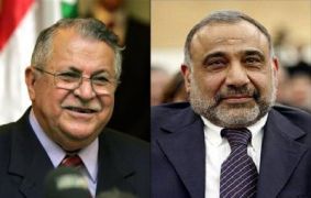  Talabani, Abdul Mahdi discuss political developments