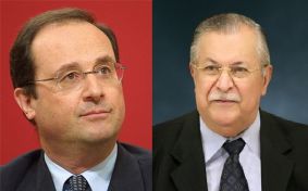  Talabani congratulates Hollande for anniversary of French Revolution