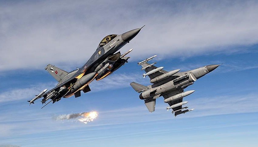  Turkish warplanes attack PKK headquarters north of Iraq