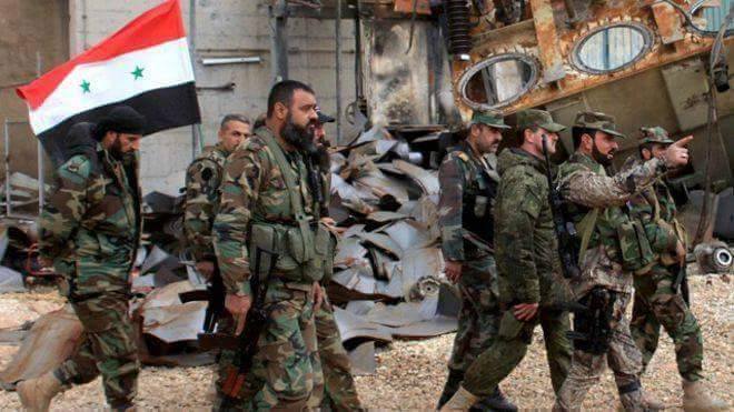  Syrian Army recaptures strategic locations east of Palmyra