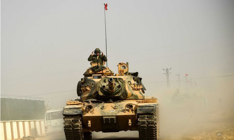  Turkish military says 18 Islamic State militants killed in clashes in Syria