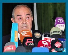  Urgent – .Allawi warns from consequences of Syrian regime’s change on Iraq, region