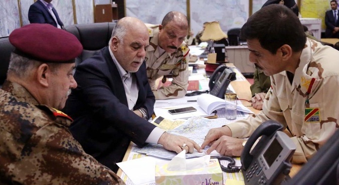  Abadi heads to Anbar to check military operations