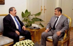  Zebari meets new elected Egyptian President