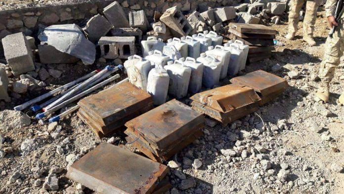  Facility used by IS militants for making bombs found in Anbar