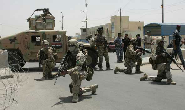  Security forces liberate Thubat District in Ramadi